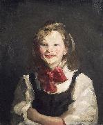 Robert Henri Laughing Girl USA oil painting artist